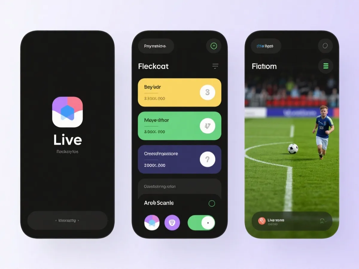 世界杯APP界面预览